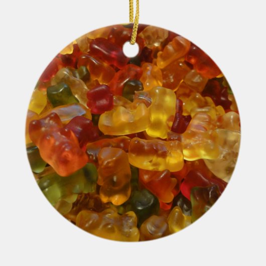 Jelly Sweets Keramisch Ornament (Voorkant)
