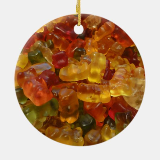Jelly Sweets Keramisch Ornament (Achterkant)