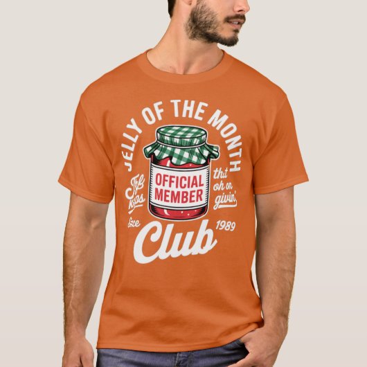 Jelly van de Maand Club (2) T-shirt (Voorkant)
