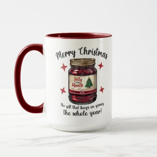 Jelly van de maand - Kerst Mok (Links)