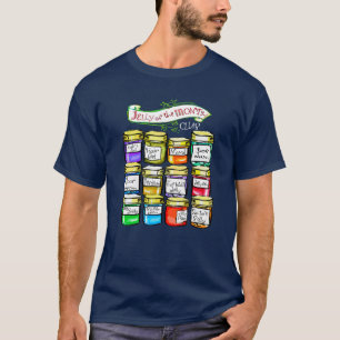 Jelly van de Month Club Funny Kerstmis T-shirt