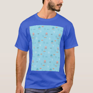 Jelly vispatroon t-shirt