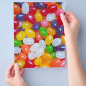 Jellybean Sjabloon - Pasen Jellybeans Flyer (Hand)