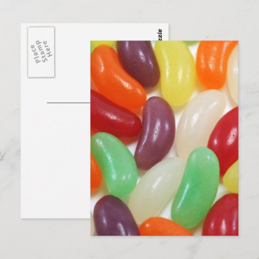 Jellybeans Briefkaart (Voorkant / Achterkant)