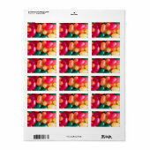 Jellybeans Easter Jellyboon Achtergrond Jelly Bean Etiket (Full Sheet)
