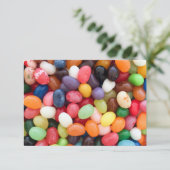 Jellybeans Easter Jellyboon Achtergrond Jelly Bean Kaart (Staand voorkant)