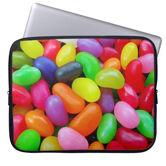 Jellybeans laptophoes laptop sleeve (Voorkant)