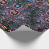 Jellyboon Nebula, waar jellybonen worden gemaakt! Cadeaupapier (Hoek)