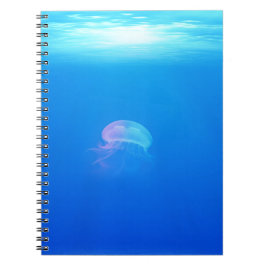 Jellyfish-698521 ZEE CREATURES ANIMALS BLUE OCEAN Notitieboek