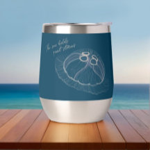 Jellyfish Art met "Het Zee bevat stille verhalen"