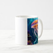 Jellyfish art Mok (Voorkant rechts)
