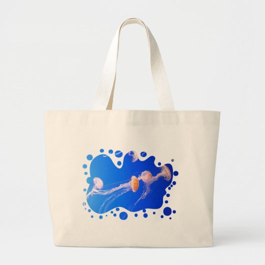 Jellyfish Bag Grote Tote Bag (Voorkant)