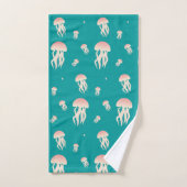 Jellyfish - Bathroom Towel set Bad Handdoek (Handdoek)