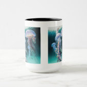 Jellyfish Combo Mok, 15 oz Mok (Midden)