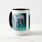 Jellyfish Combo Mok, 15 oz Mok (Voorkant links)