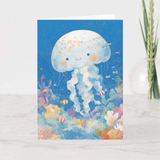 Jellyfish Coral Kingdom Glow Kaart (Voorkant)