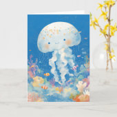 Jellyfish Coral Kingdom Glow Kaart (Gele Bloem)