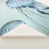 Jellyfish Dance Sherpa Deken (3/4)