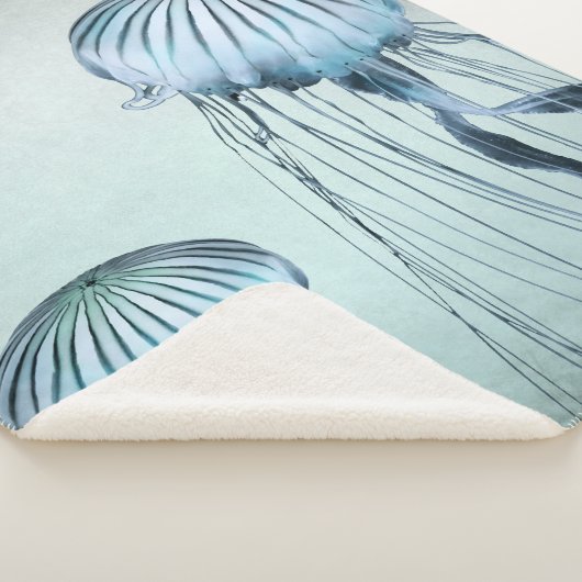 Jellyfish Dance Sherpa Deken (3/4)