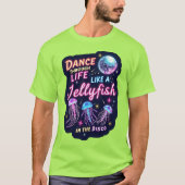 Jellyfish Disco Dance T-shirt (Voorkant)