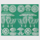 Jellyfish, Discomedusae, door Ernst Haeckel Cadeaupapier (Vlak)