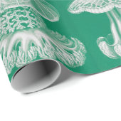 Jellyfish, Discomedusae, door Ernst Haeckel Cadeaupapier (Rol Hoek)