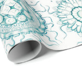 Jellyfish, Discomedusae, door Ernst Haeckel Cadeaupapier (Rol Hoek)