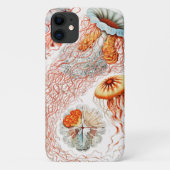 Jellyfish, Discomedusae, door Ernst Haeckel Case-Mate iPhone Case (Achterkant)