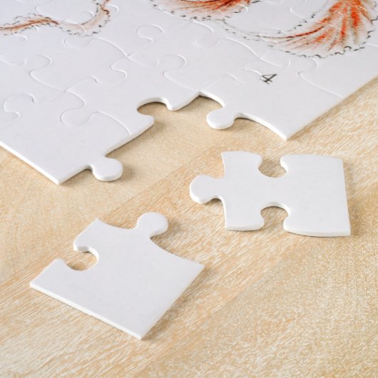 Jellyfish, Discomedusae, door Ernst Haeckel Legpuzzel (Zijkant)