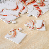 Jellyfish, Discomedusae, door Ernst Haeckel Legpuzzel (Zijkant)