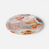 Jellyfish, Discomedusae, door Ernst Haeckel Papieren Bordje (Gekanteld)