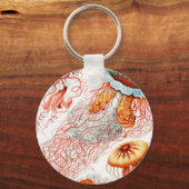 Jellyfish, Discomedusae, door Ernst Haeckel Sleutelhanger (Voorkant)