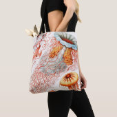 Jellyfish, Discomedusae, door Ernst Haeckel Tote Bag (Dichtbij)