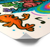 Jellyfish DJ Underwater Party Poster (Hoek)