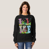 Jellyfish Easter Easter Hunt Love Jellyfish Easter Trui (Voorkant volledig)