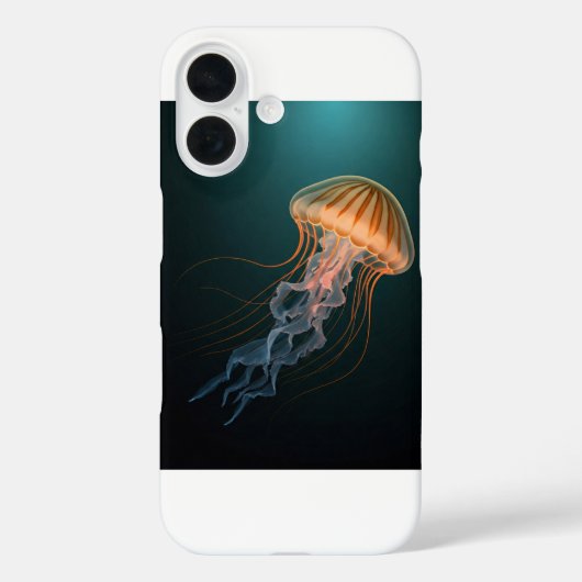 Jellyfish Elegance: Marine-geïnspireerde iPhone 16 Case-Mate iPhone Case (Achterkant)