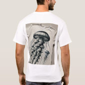Jellyfish Elegance T-shirt (Achterkant)