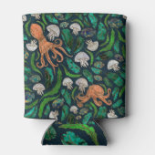 Jellyfish en Octopus Pattern Blikjeskoeler (Achterkant)