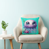 Jellyfish en Starfish Buddies Kussen (Stoel)