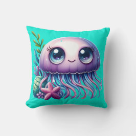 Jellyfish en Starfish Buddies Kussen