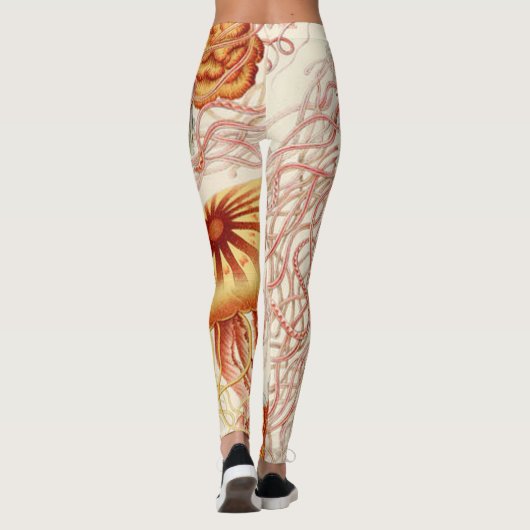 Jellyfish - Ernst Haeckel Leggings (Achterkant)