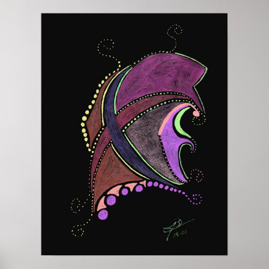 Jellyfish - Fine Art print (Voorkant)