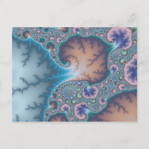 Jellyfish - Fractal Postcard Briefkaart