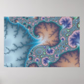 Jellyfish - Fractal Poster (Voorkant)