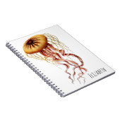 Jellyfish Gepersonaliseerd Notitieboek (Rechterzijde)