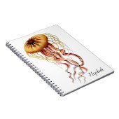 Jellyfish Gepersonaliseerd Notitieboek (Rechterzijde)