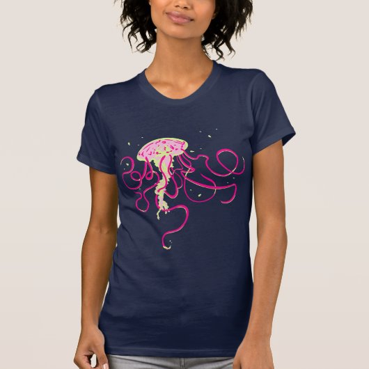 Jellyfish - Gepersonaliseerd T-shirt (Voorkant)