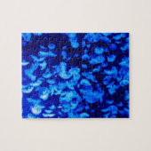 Jellyfish in Deep Blue Zee Legpuzzel (Horizontaal)