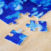 Jellyfish in Deep Blue Zee Legpuzzel (Zijkant)