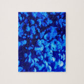 Jellyfish in Deep Blue Zee Legpuzzel (Verticaal)